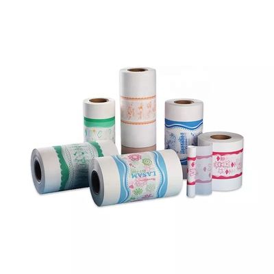 Санитарные салфетки Сырье LDPE LLDPE HDPE Ламинированная пленочная пленка с печатью на заказ