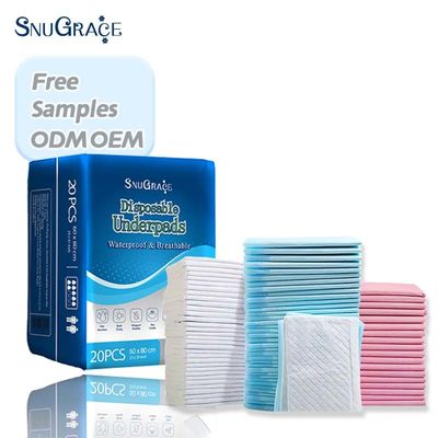 6Ply слой SNUGRACE одноразовый инконтинент водонепроницаемый подложка постельная подушка для медицинских