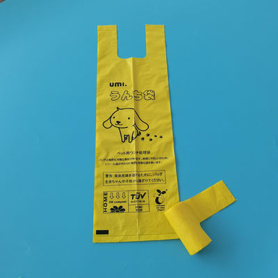 Частный маркировка на заказ Размер принятое охрана окружающей среды Ldpe Hdpe собачий мешок для отходов