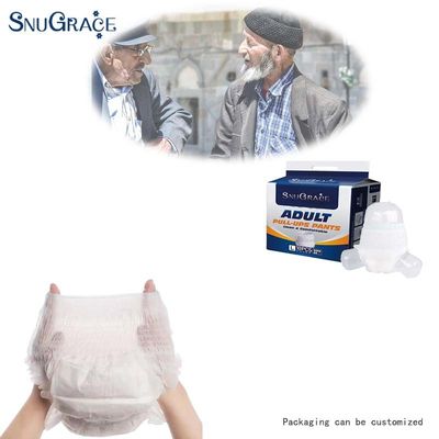 Adult Pull Up Diaper Pants для больничных пациентов Антилик 3D канал профилактики утечек