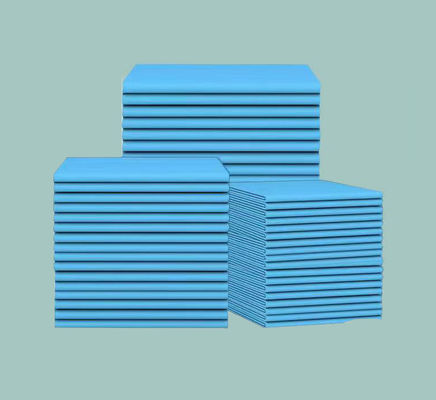 Одноразовая подкладка для переодевания медсестер с 6Ply дышащим абсорбционным слоем в белом цвете