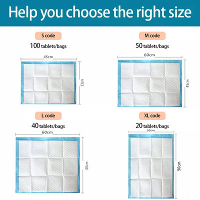 45x60 см Пет Pee Pad 5 слой поглощающий собака и щенка тренировочный подкладка Подходит для всех домашних животных
