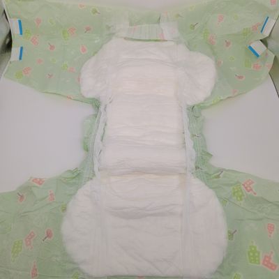 Поглощение сухой поверхности Abdl подгузник с PE-задней пленкой среднего размера и антилик