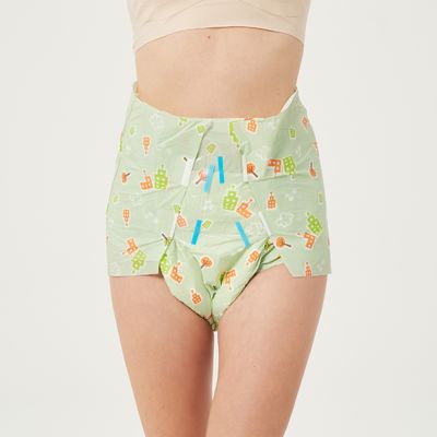 Суперпоглощающий подгузник ABDL для взрослых с сухой поверхностью и мягким дыхательным дизайном